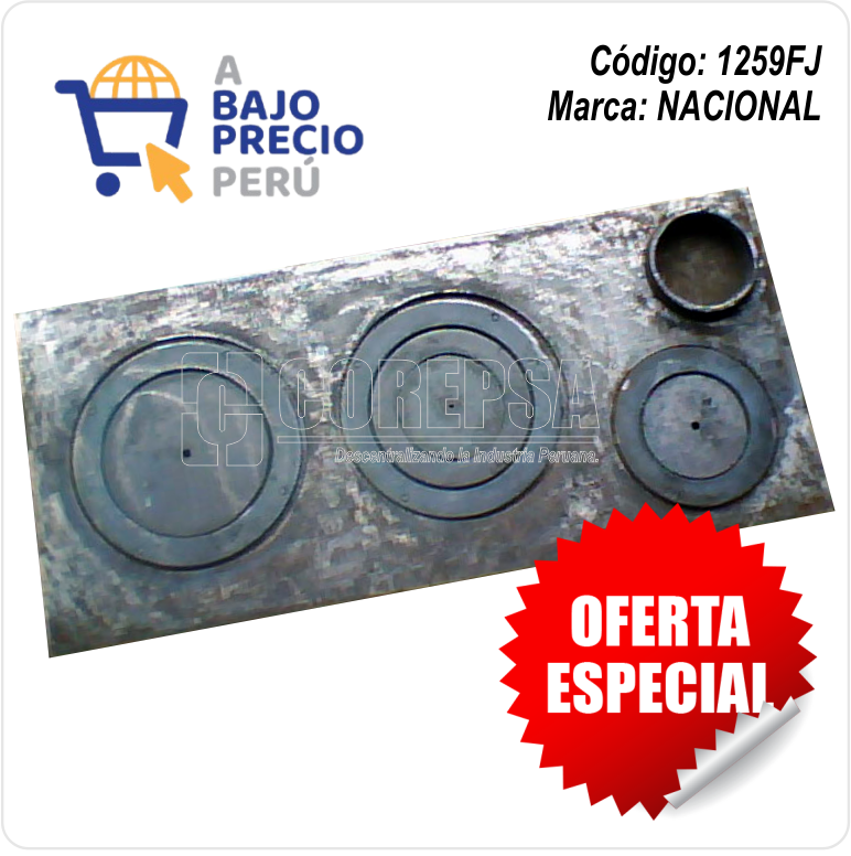 COCINA M 3 HORNILLAS CON CHIMENEA FoFo - NACIONAL