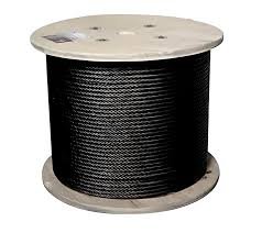 CABLE DE ACERO 1 1/2"Ø TIPO BOA NEGRO (ML) - IMPORT